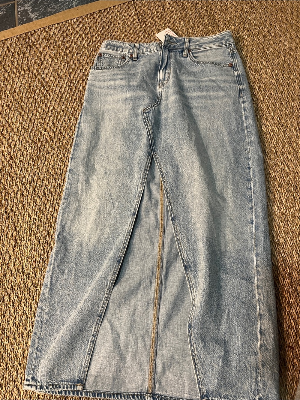 American Eagle Long Denim Skirt